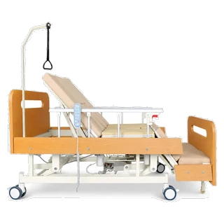 Elektrisches Krankenhausbett mit Matratze und Hebevorrichtung