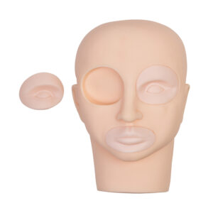 Manekin treningowy głowy z wymiennymi oczami i ustami