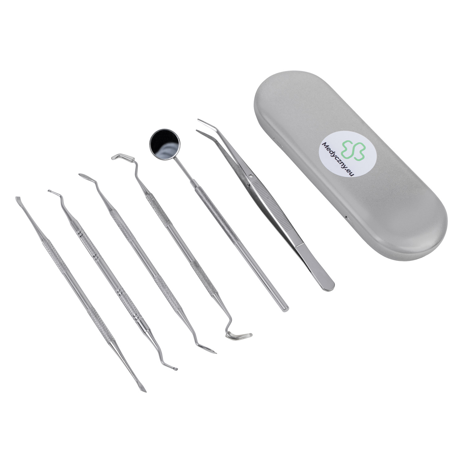 Narzędzia stomatologiczne - komplet 6 szt.