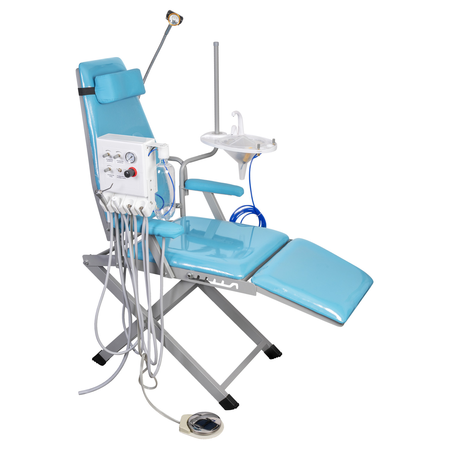 Edukacyjny unit stomatologiczny- fotel przenośny