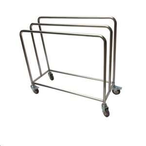 Mobilny stojak na arkusze włókniny sterylizacyjnej