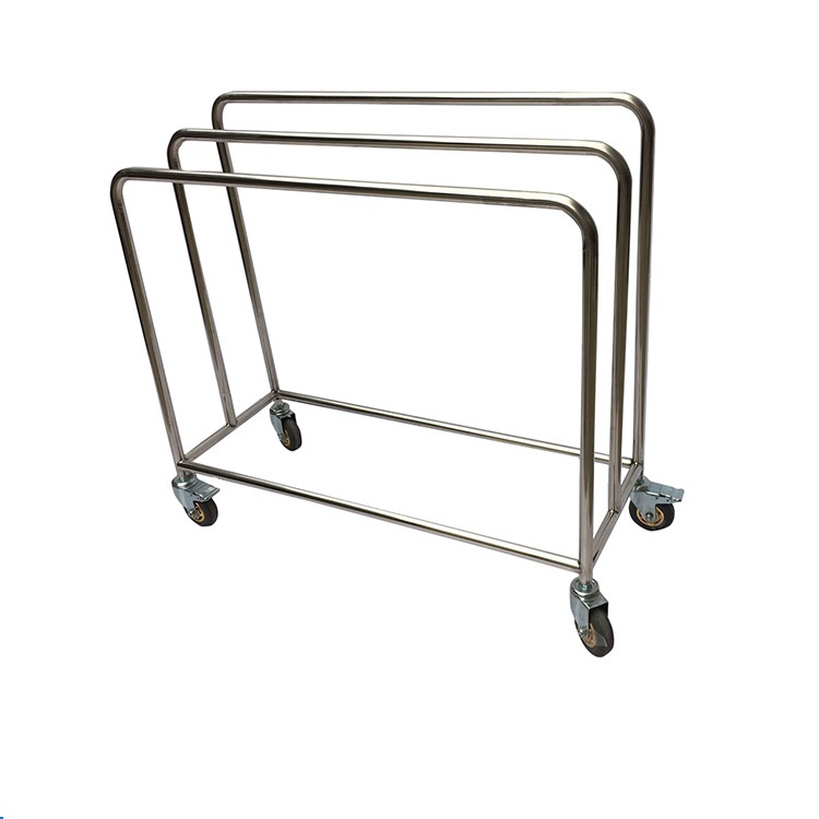 Mobilny stojak na arkusze włókniny sterylizacyjnej