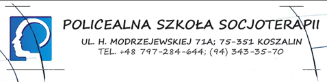 Logo Policealnej Szkoły Socjoterapii