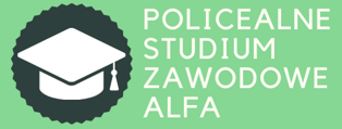 Logo Policealnej Szkoły Zawodowej Alfa