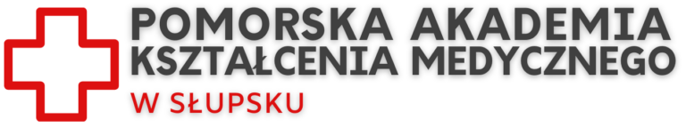 Logo Pommerskiej Akademie für medizinische Ausbildung in Słupsk