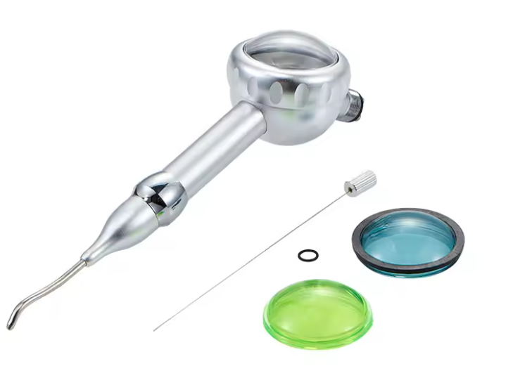 Piaskarka stomatologiczna Borden + przejściówka Midwest