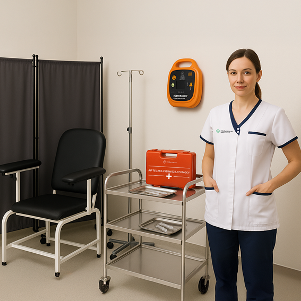 Apteczka Pierwszej Pomocy z wyposażeniem